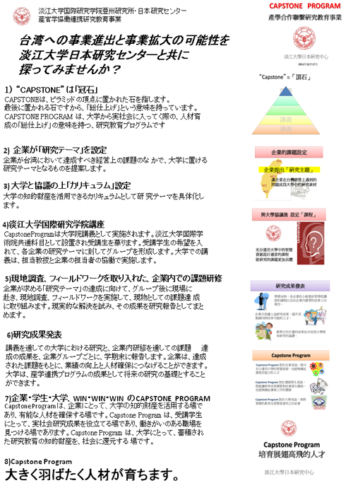 CapstoneProgram成果発表会